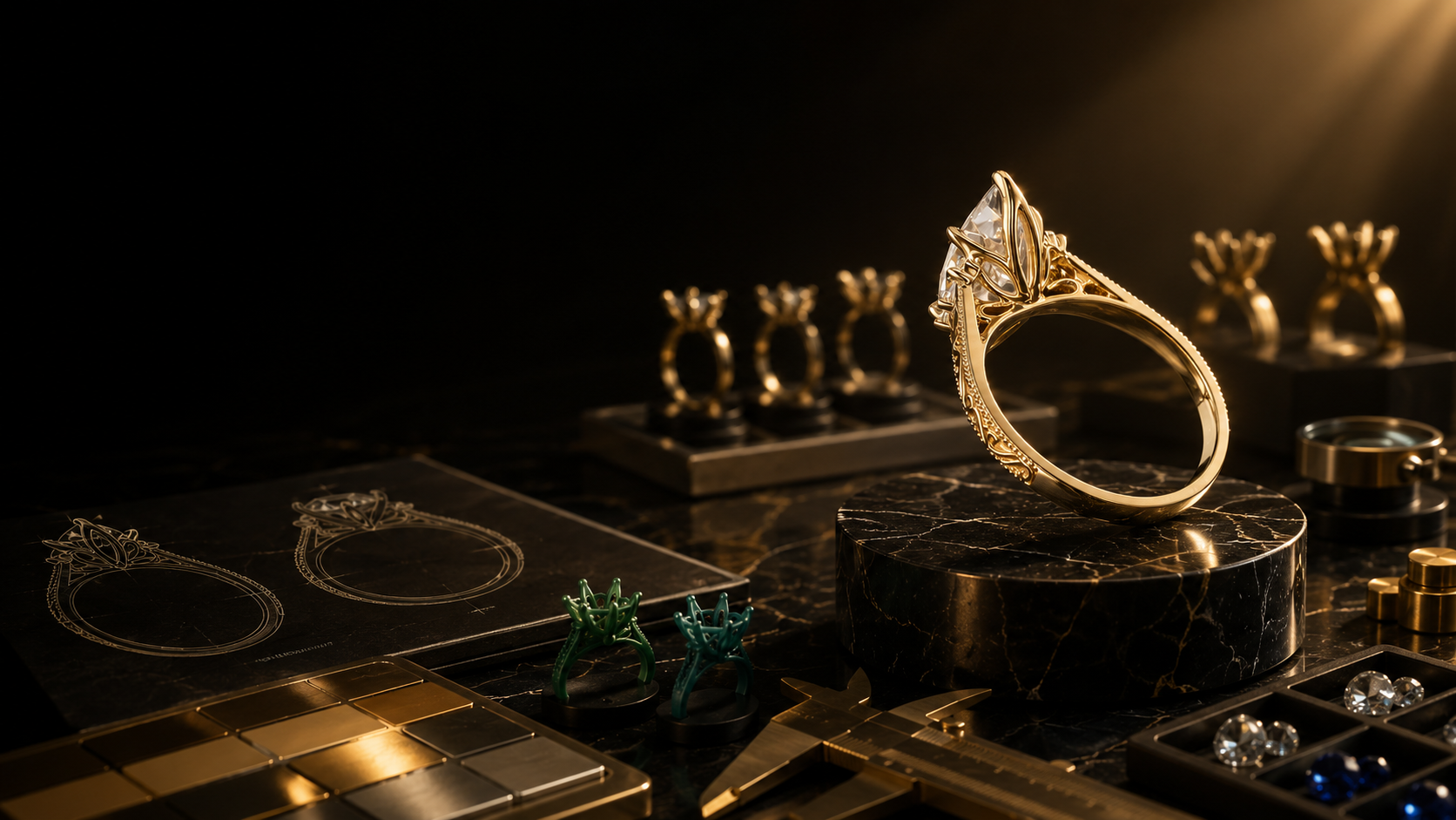 Gemset Tulip in RhinoArtisan: A Faster Way to Build Elegant Stone Settings