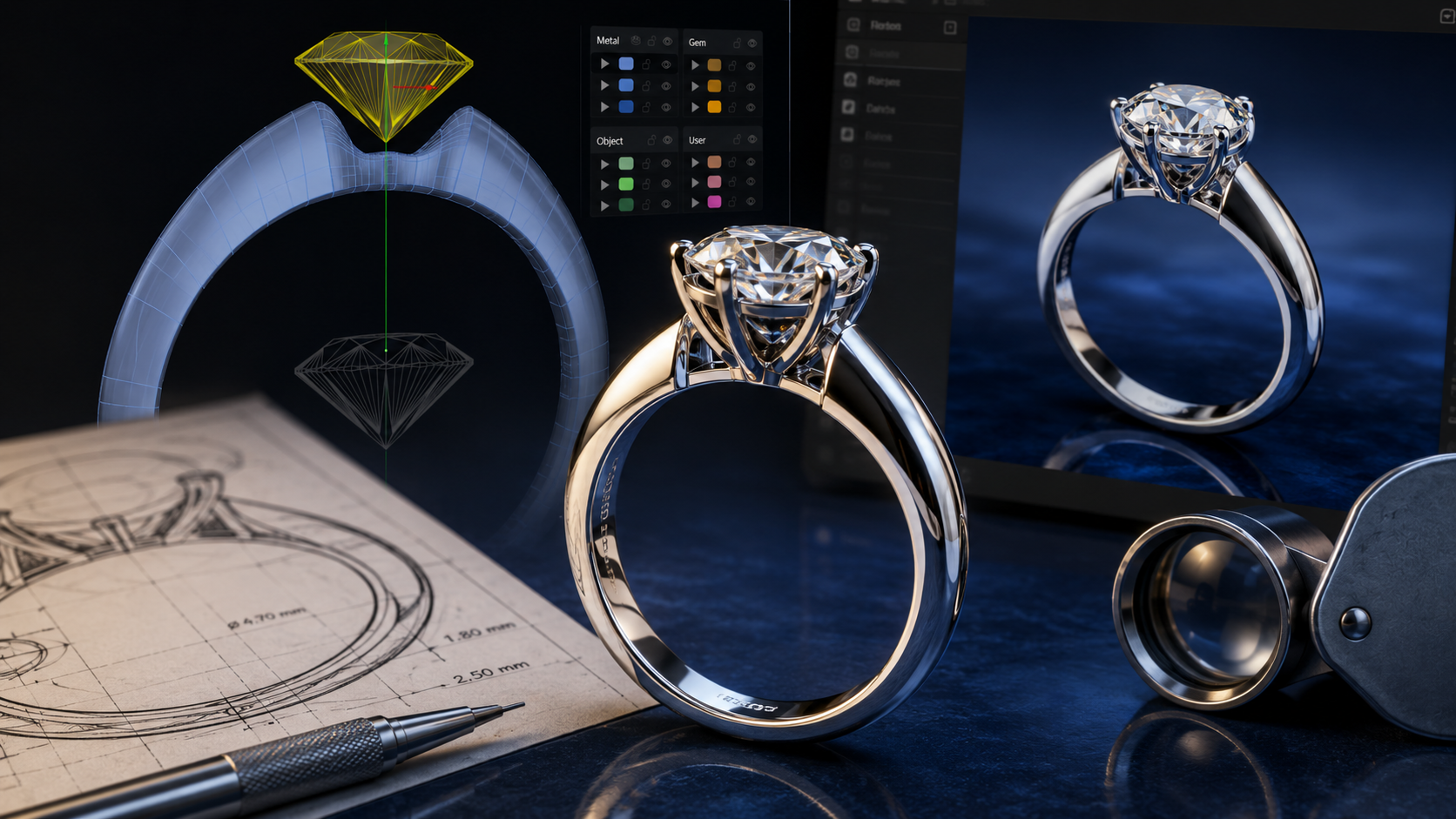 How to Design a Ring in Rhino, Step by Step