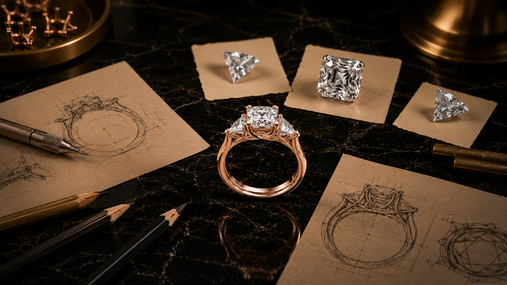 How to Design a Three-Stone Ring in Rhino