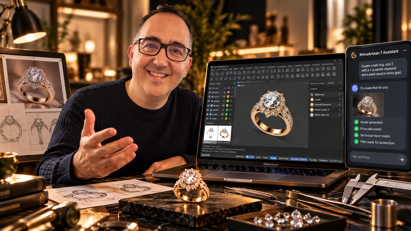 Let Me Show You How AI Is Changing Jewelry Design and Manufacturing in Rhino